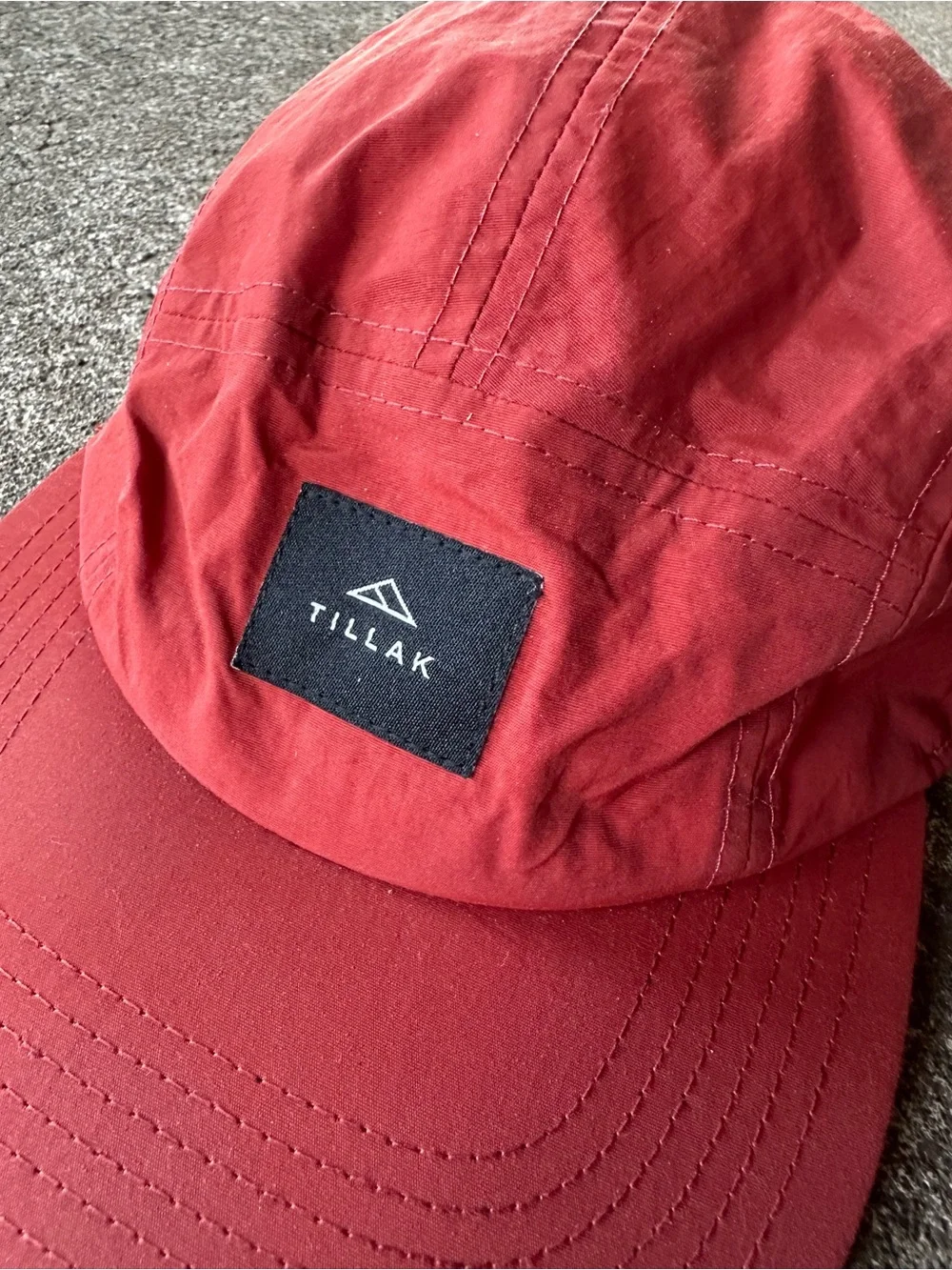 Tillak Wallowa Camp Hat in Supai Red